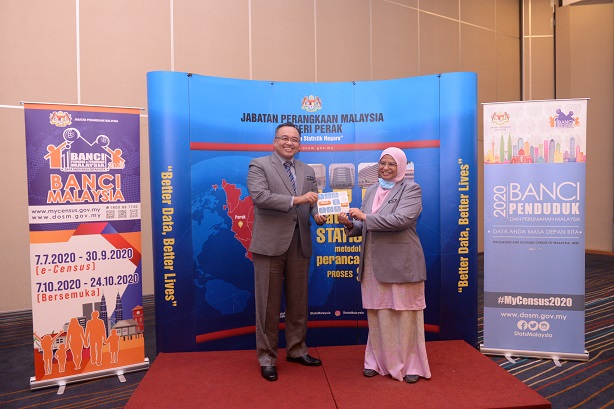 Penjawat Awam Di Negeri Perak Diminta Mengisi Banci 2020 Melalui e-Cencus. : 13 Julai 2020