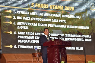 Executive Talk dan Amanat Tahun Baharu 2020 YAB Menteri Besar Perak : 21 Januari 2020