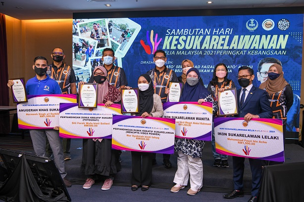 KBS Lahirkan 10,000 Sukarelawan Belia Nasional Tahun Hadapan. : 5 Disember 2021