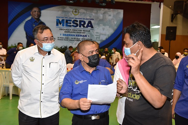 Program Mesra Bersama Yab Menteri Besar.: 9 Mac 2021.