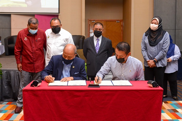 Perak Negeri Pertama Jalin Kerjasama SPNB Bina RMR.: 23 Mac 2021.