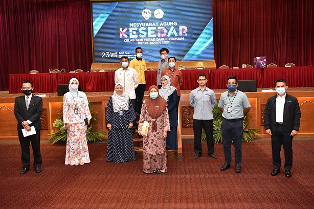 Mesyuarat Agung Kelab Seri Perak Darul Ridzuan (KESEDAR) Kali Ke -25, 2021. : 23 April 2021.