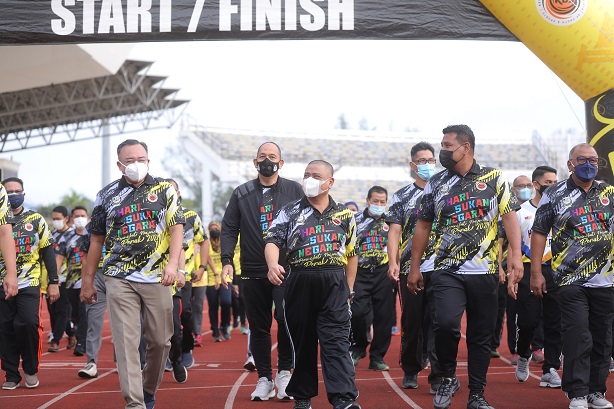 Sambutan Hari Sukan Negara Peringkat Negeri Perak. : 9 Oktober 2021