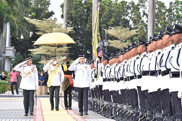 DYMM Paduka Seri Sultan Perak Berkenan Hadir Ke Istiadat Sambutan Hari Pahlawan Negeri Perak : 31 Julai 2022