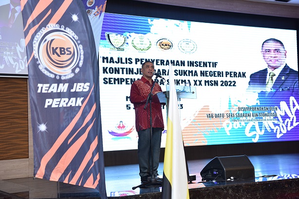 Atlet Para SUKMA Perak Terima Insentif Kerajaan Negeri : 5 Januari 2023