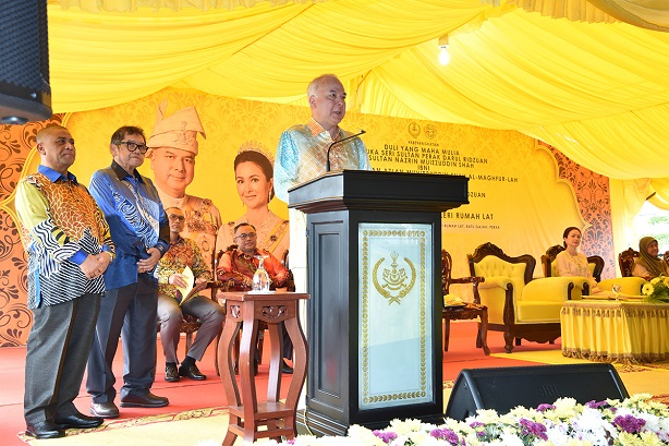 DYMM Paduka Seri Sultan Perak Darul Ridzuan Berangkat Ke Majlis Perasmian Galeri Rumah Lat : 8 Julai 2023