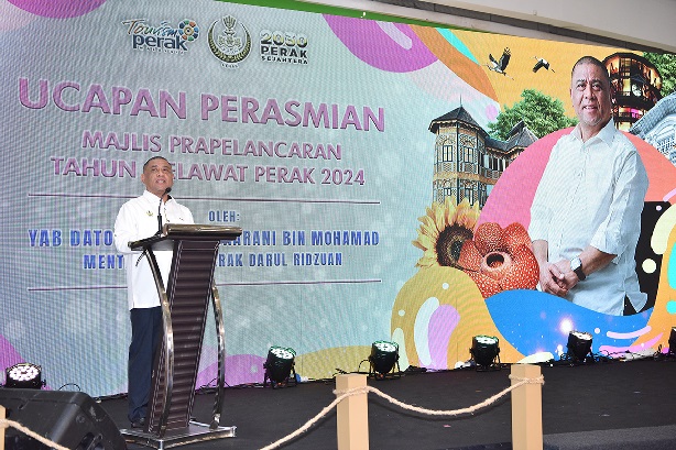 Kerajaan Negeri Perak Rasmi Prapelancaran Tahun Melawat Perak 2024 : 16 Julai 2023