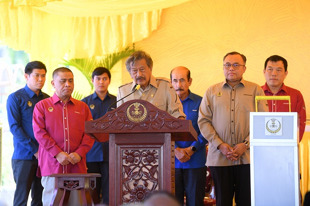 DYTM Raja Muda Perak Darul Ridzuan Berkenan Berangkat Ke Majlis Perasmian Ulang Tahun Ke-5 Geopark Lembah Kinta : 22 Oktober 2023
