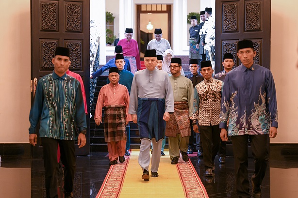 DYMM Paduka Seri Sultan Perak Darul Ridzuan Berkenan Berbuka Puasa Bersama Pegawai Agama Dan Masjid : 30 Mac 2024
