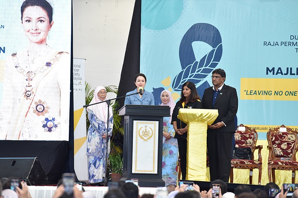 DYMM Raja Permaisuri Perak Darul Ridzuan Berkenan Lancar Program HPV “Leaving No One Behind” : 28 Februari 2024