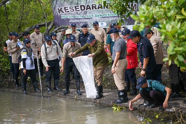 Program CEPA Pemuliharaan Dan Pengoperasian Hutan Paya Laut Negeri Perak Bersama Yb Dato’ Setiausaha Kerajaan Negeri : 18 April 2024