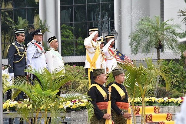 DYMM Paduka Seri Sultan Perak Berkenan Berangkat Ke Sambutan Hari Pahlawan Negeri Perak 2024 : 31 Julai 2024
