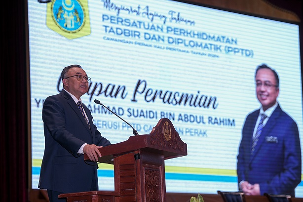 YB SUK Rasmi Mesyuarat Agung Tahunan Pptd Cawangan Perak Kali Ke-1 Tahun 2024 : 6 Ogos 2024