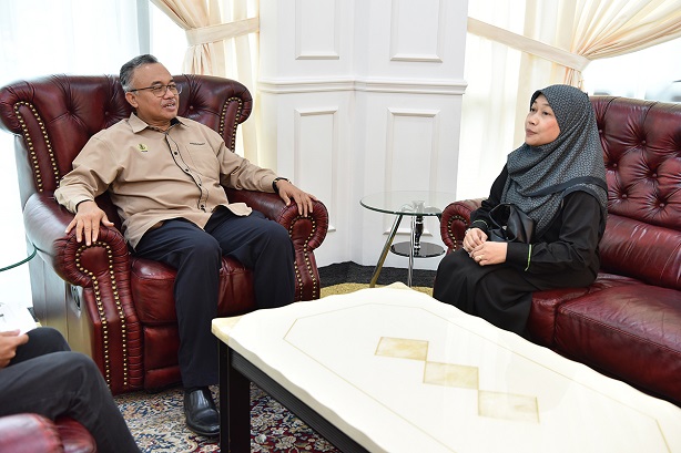 Kunjungan Hormat Pengarah Tabung Haji Negeri Perak Ke Atas YB SUK Perak : 4 Mac 2025