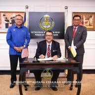 Kunjungan Hormat Ketua Pengarah Perhutanan Semenanjung Malaysia Ke Atas YB SUK Perak : 9 Jun 2025